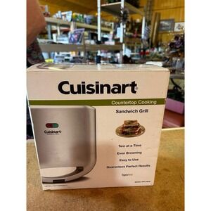 Cuisinart WM-SW2N Sandwich Maker Nonstick Plates – New in box